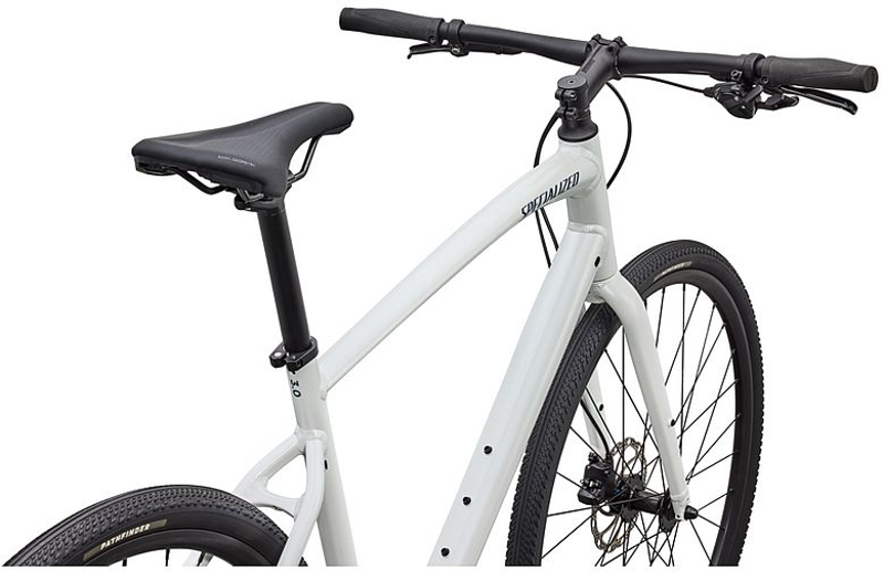 Specialized Sirrus X 3.0 Fitness Bike in White Silver/Marine Frost-3