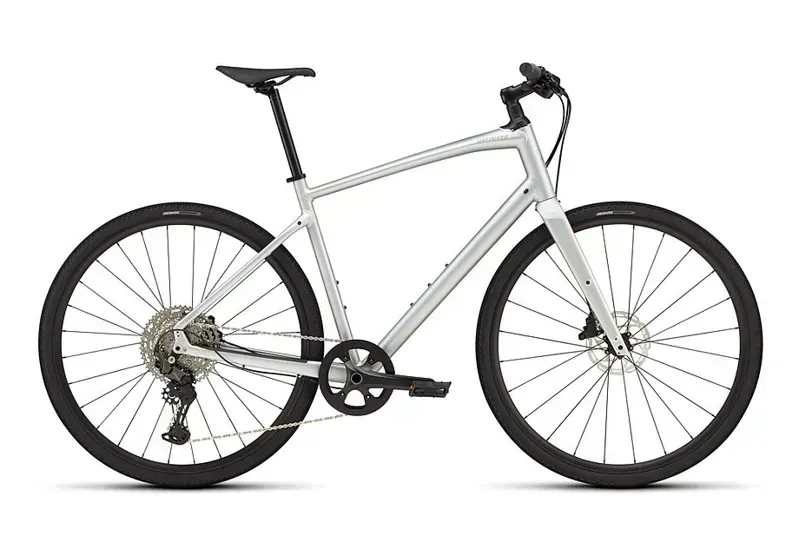 Specialized Sirrus X 4.0 Hybrid Bike in Silver/Grey-1