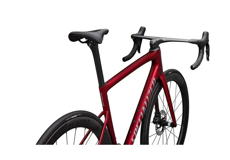 Specialized Tarmac SL8 Pro Shimano Ultegra Di2 Road Bike in Gloss Red Sky-4