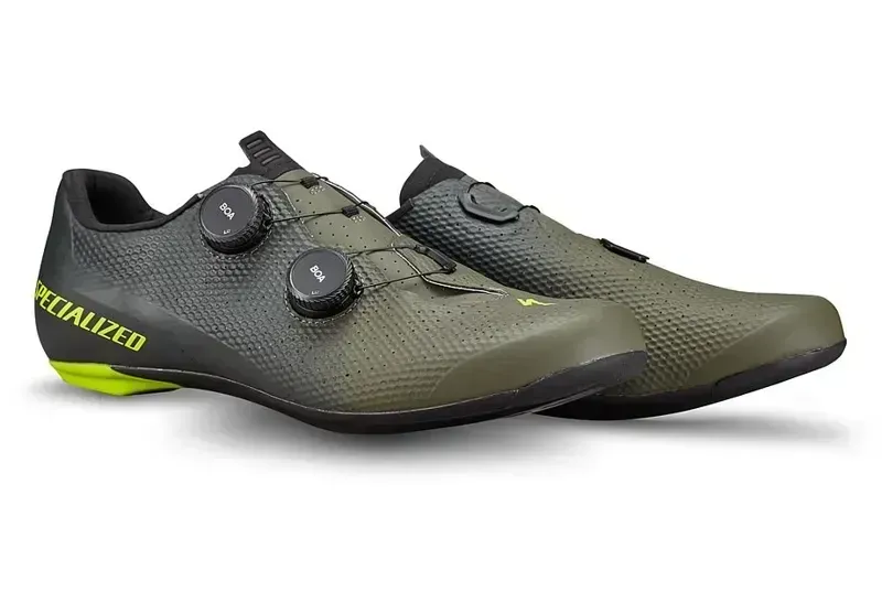 Specialized Torch 3.0 Road Shoes in Oak Green/Moss Green/Limestone-2