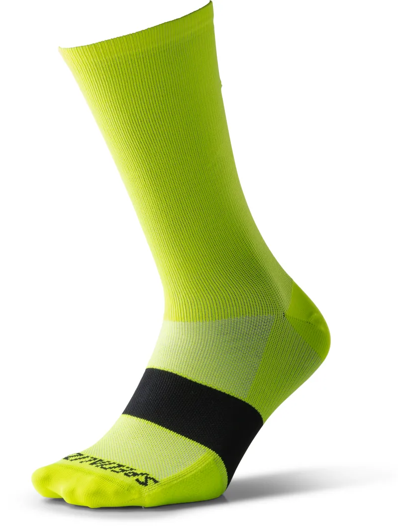 2019 Specialized Road Tall Socks in Yellow