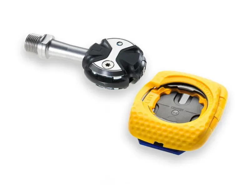 Speedplay Zero Stainless Pedals w/ Walkable Cleats in Black/Silver-8