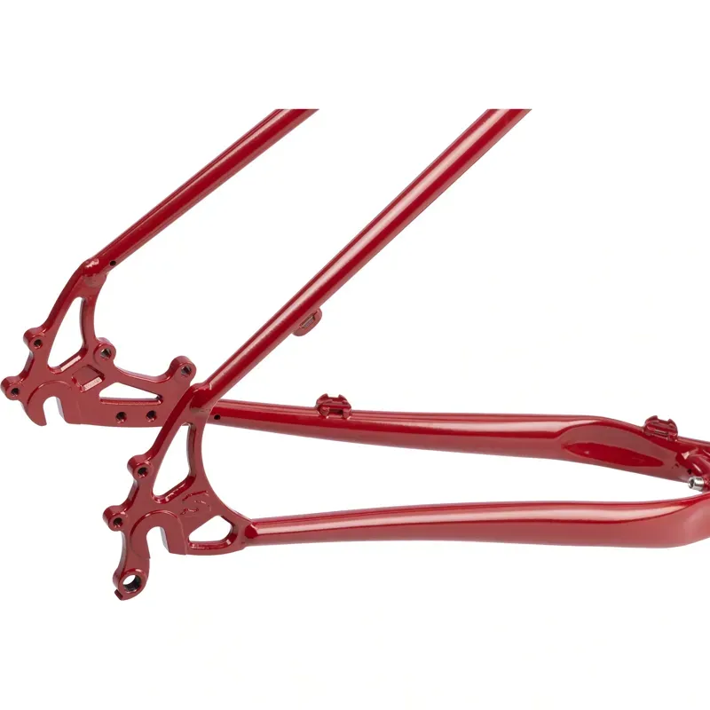 Surly Bridge Club Frameset in Lingering Cranberry-4