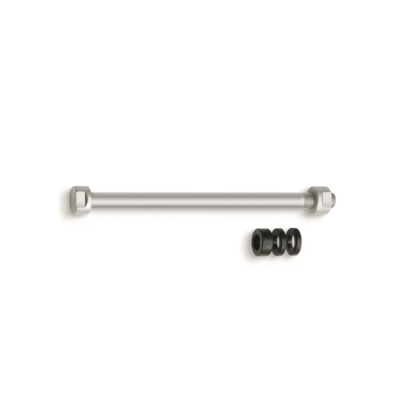 Tacx T1706 M10x1 E-Thru Trainer Axle in Silver