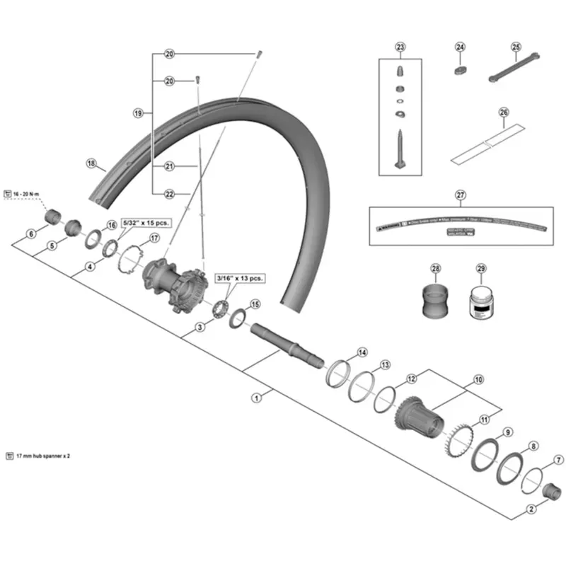 Shimano Spares TL-FH17A Seal Ring Presser-1