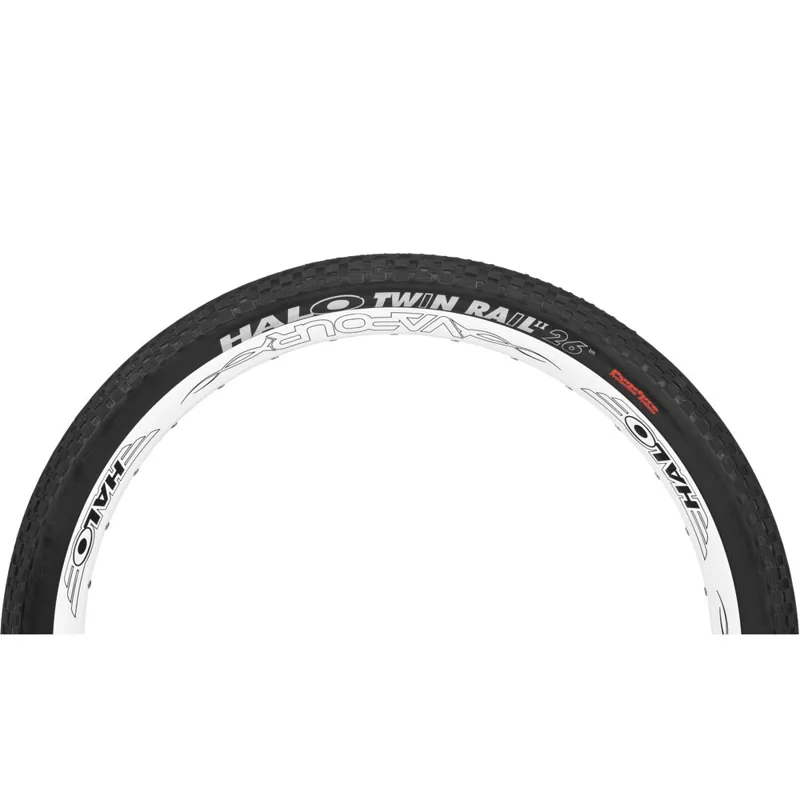 Halo Twin Rail II S 26x2.20in Tyre in Black 
