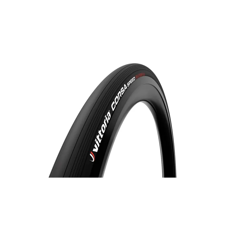 Vittoria Corsa Speed 700x23c TLR Tyre in Black