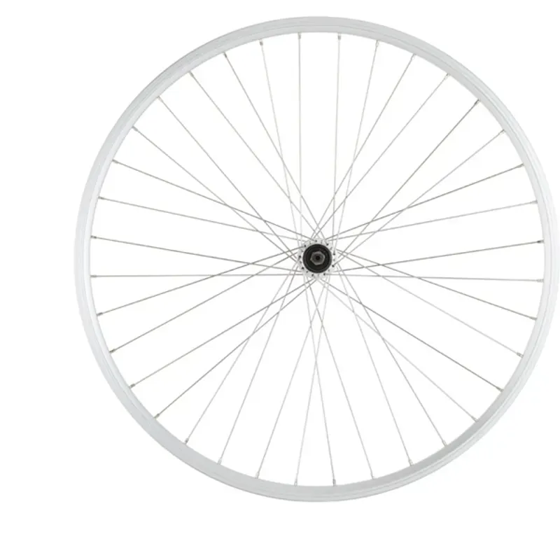 M Part Wheels 700c 135mm Hybrid Rear QR Cassette Wheel in Silver-2