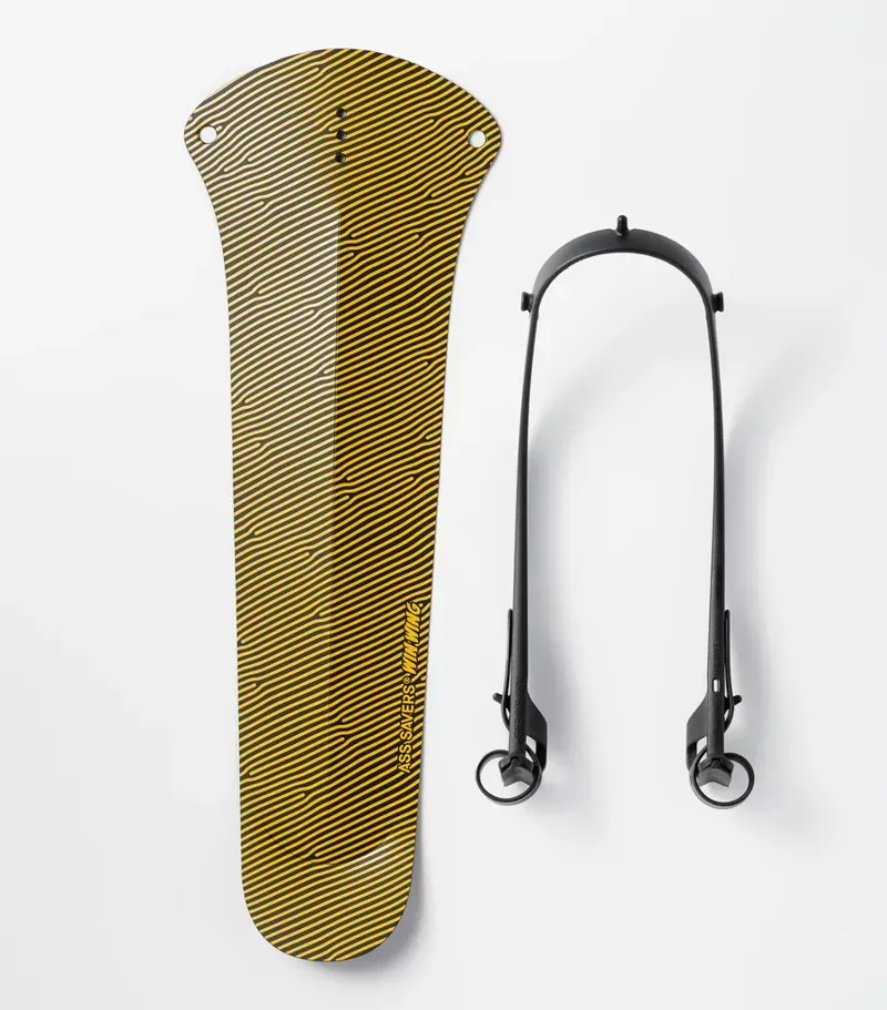 Ass Savers Win Wing 2 Gravel Fender in Golden Groove