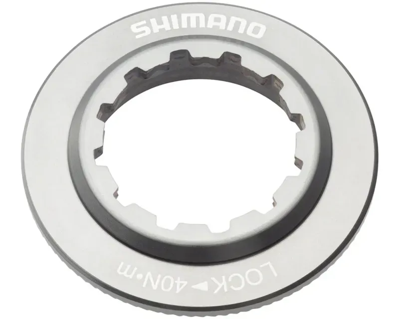 Shimano Spares SMRT900 Lock Ring and Washer in Silver